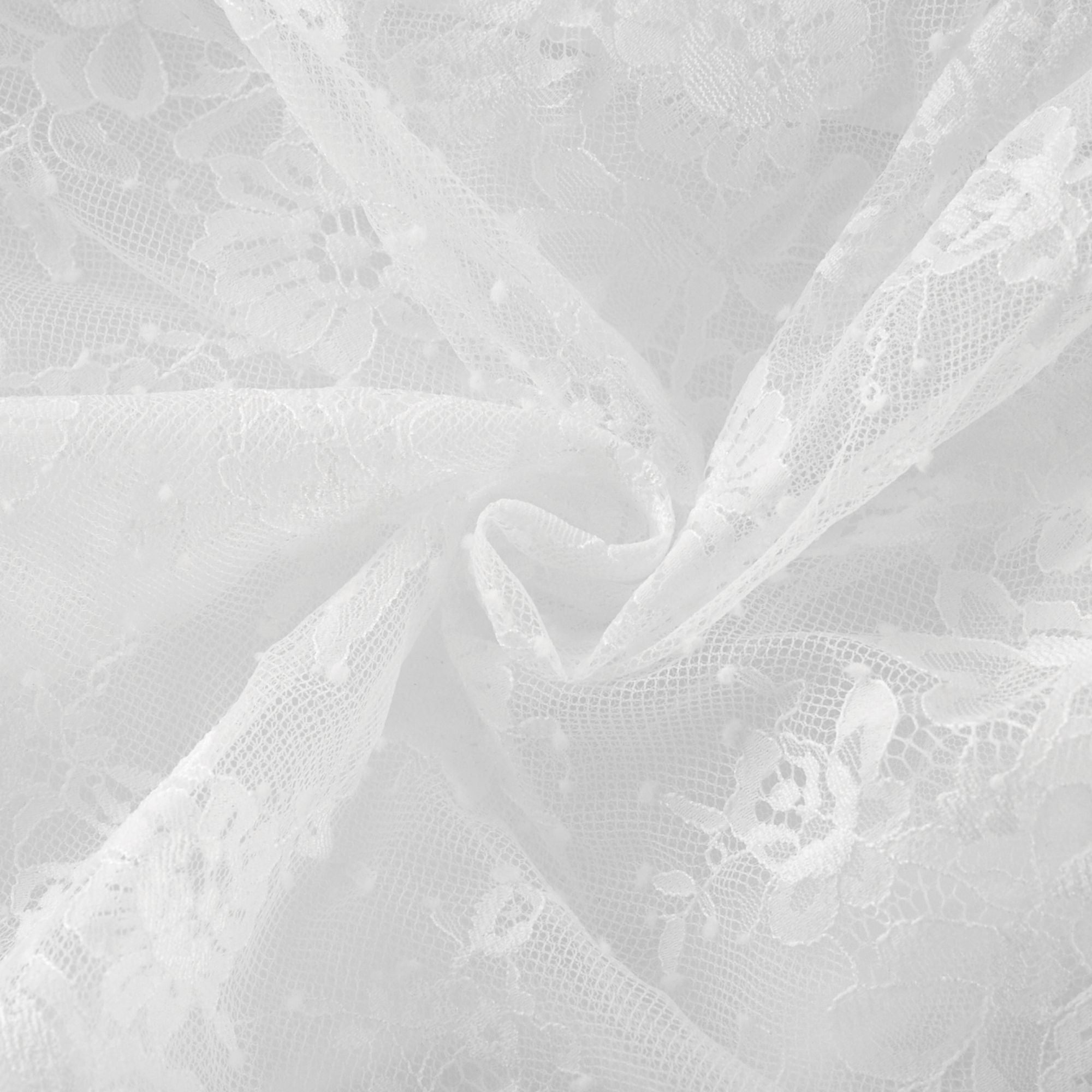Mélisande White Lace Tiered Maxi Dress