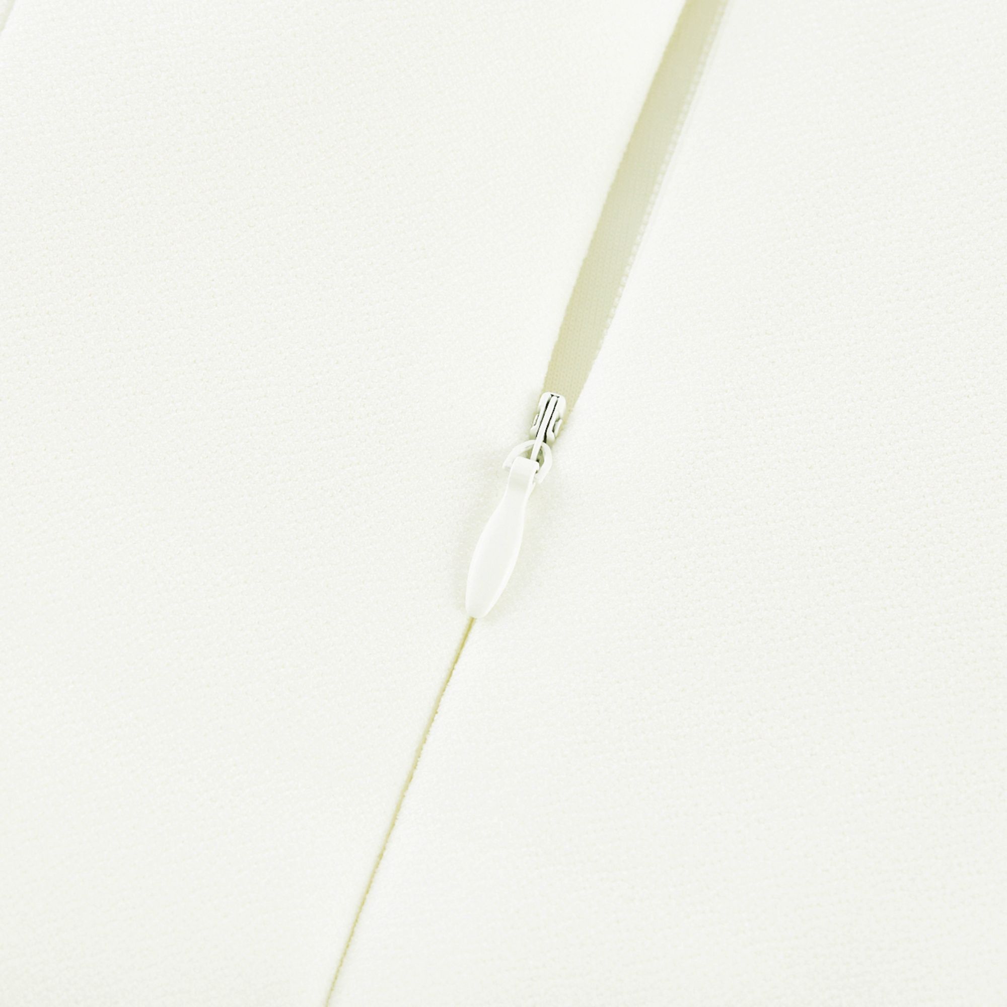 Thala White Pleated Flared Midi Dress