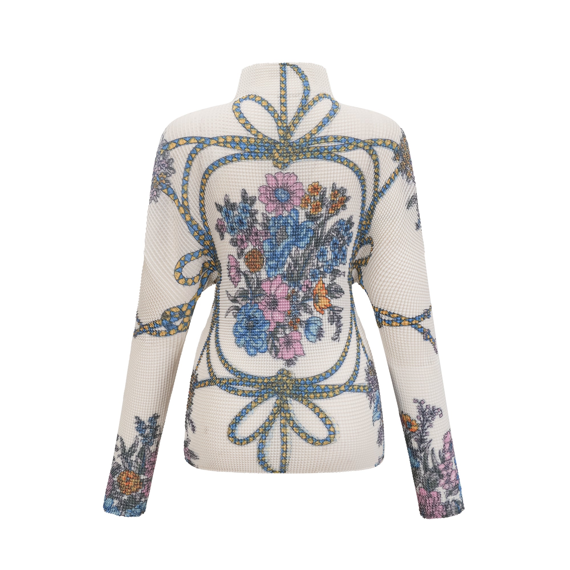 Huguette Pattern-Print Top & Skirt Matching Set