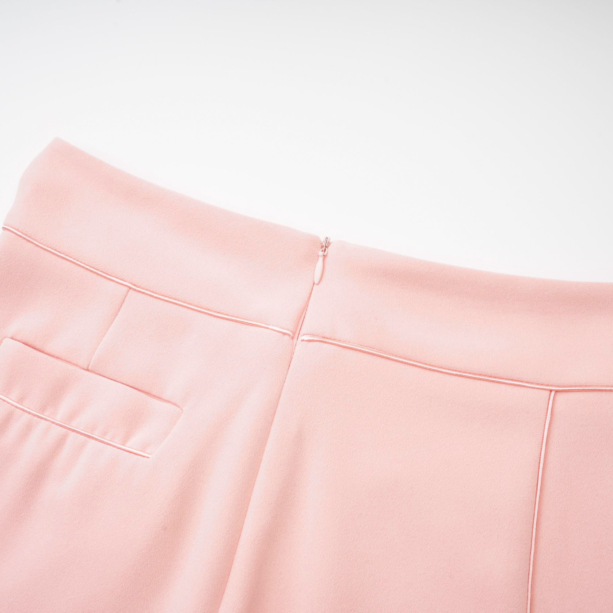 Claretta Colour-Block Blazer & Pants Matching Set