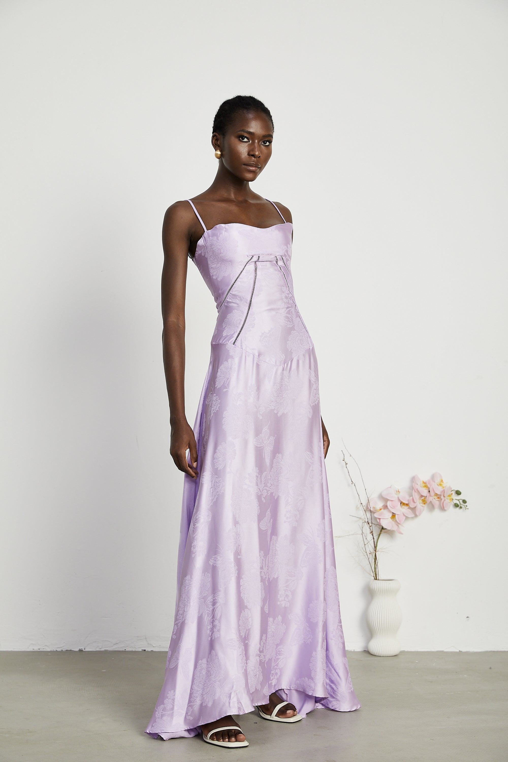 Adabella floral maxi dress