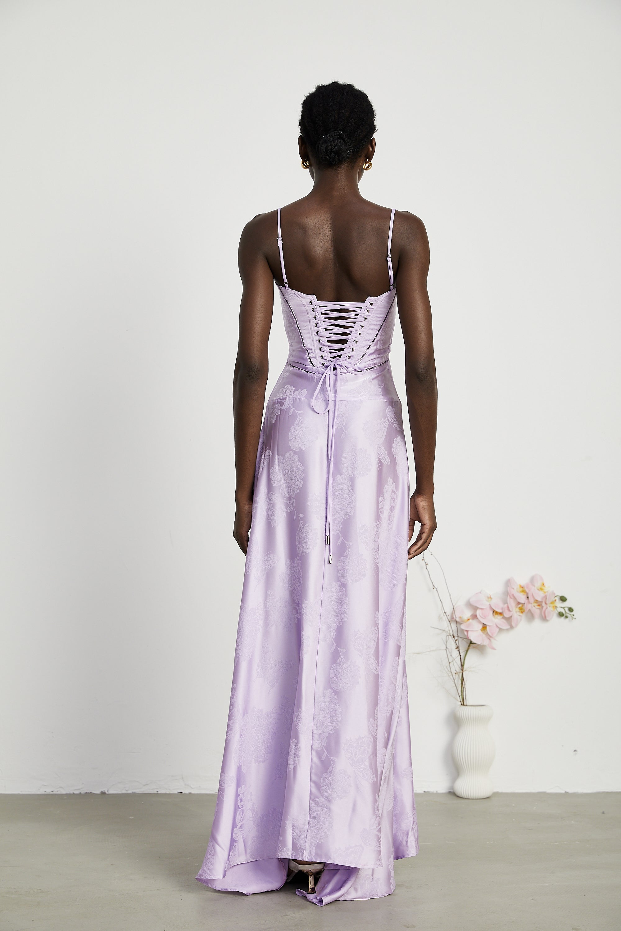 Adabella floral maxi dress