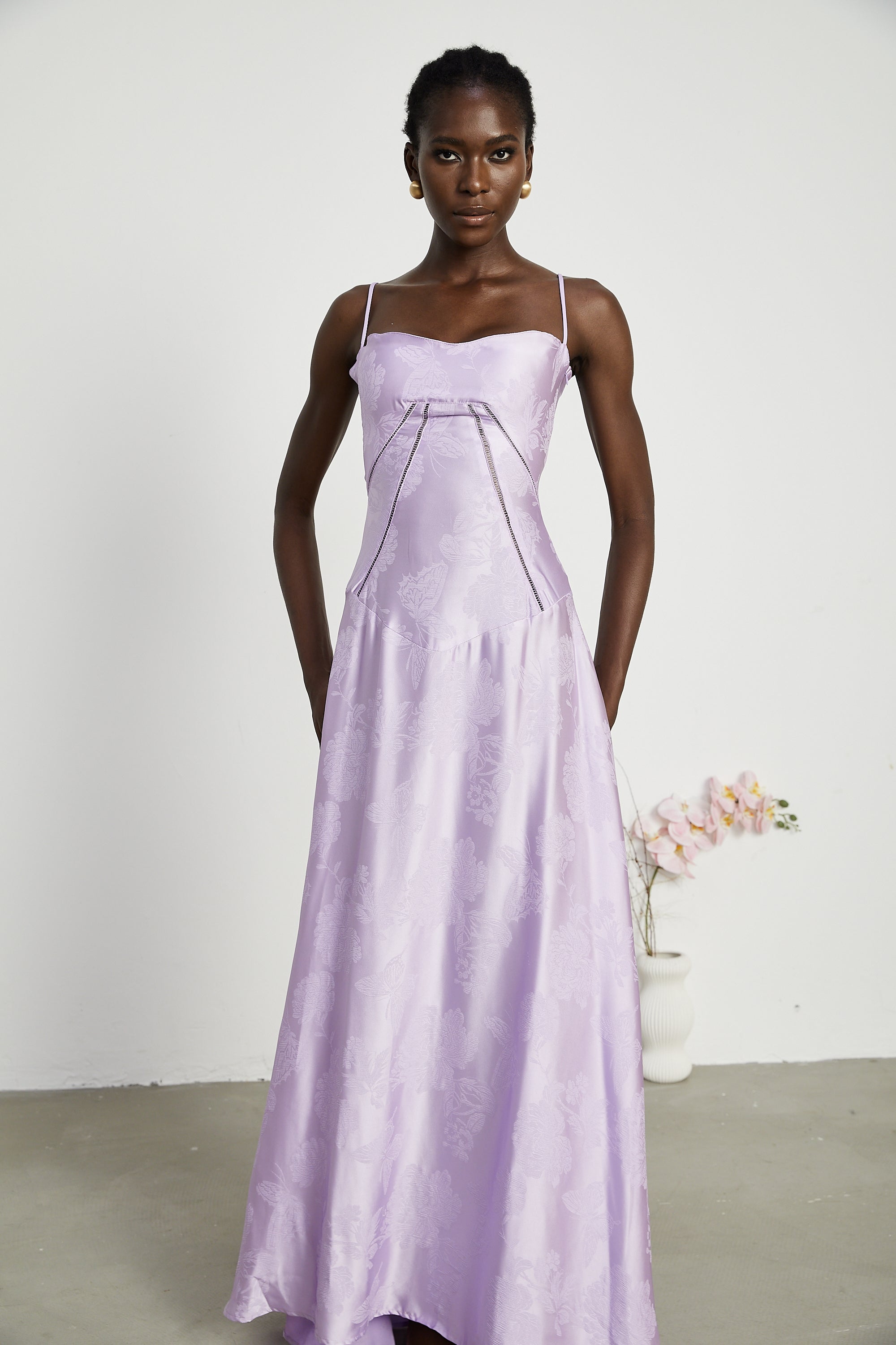 Adabella floral maxi dress