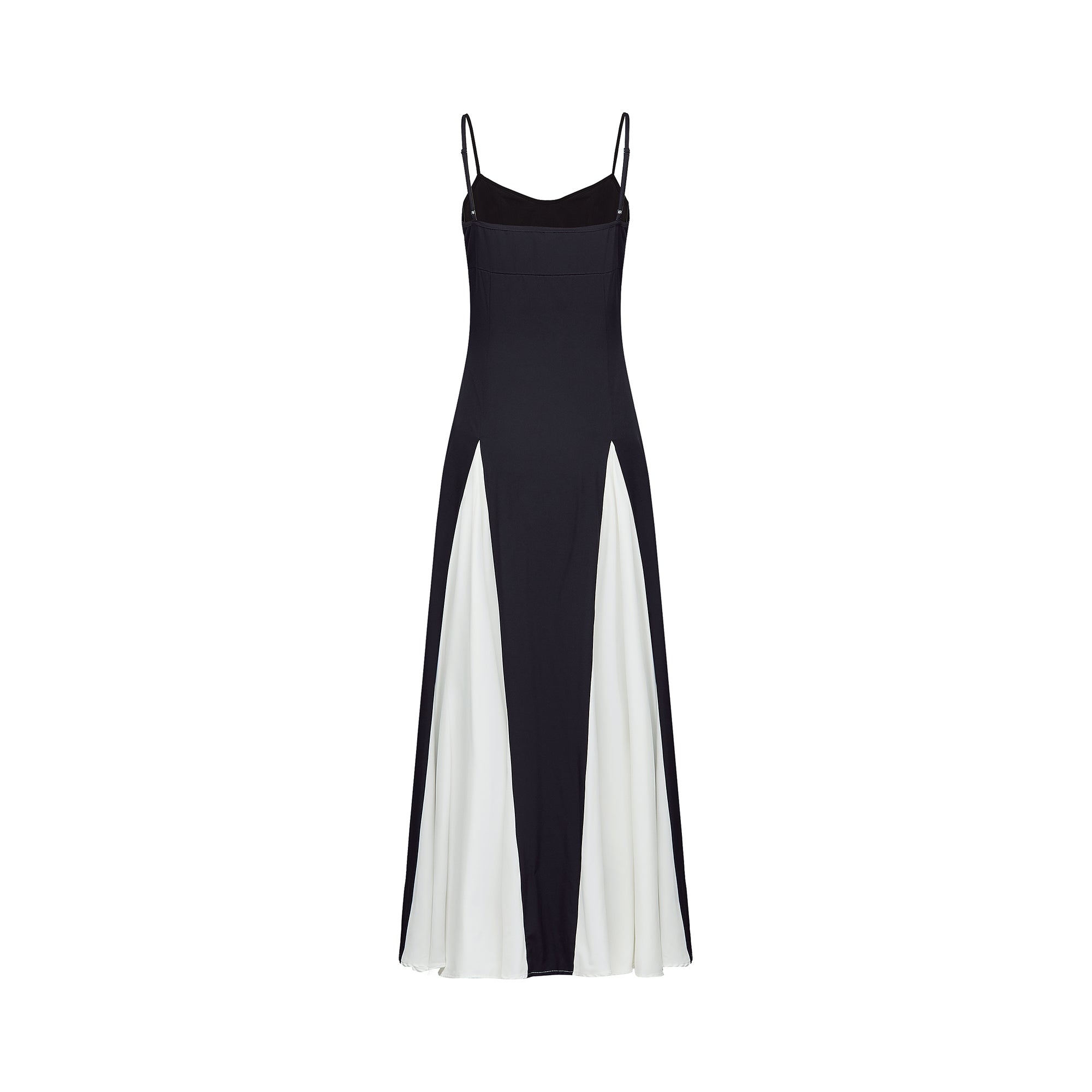 Sofie Two Tone Pleated Maxi Dress