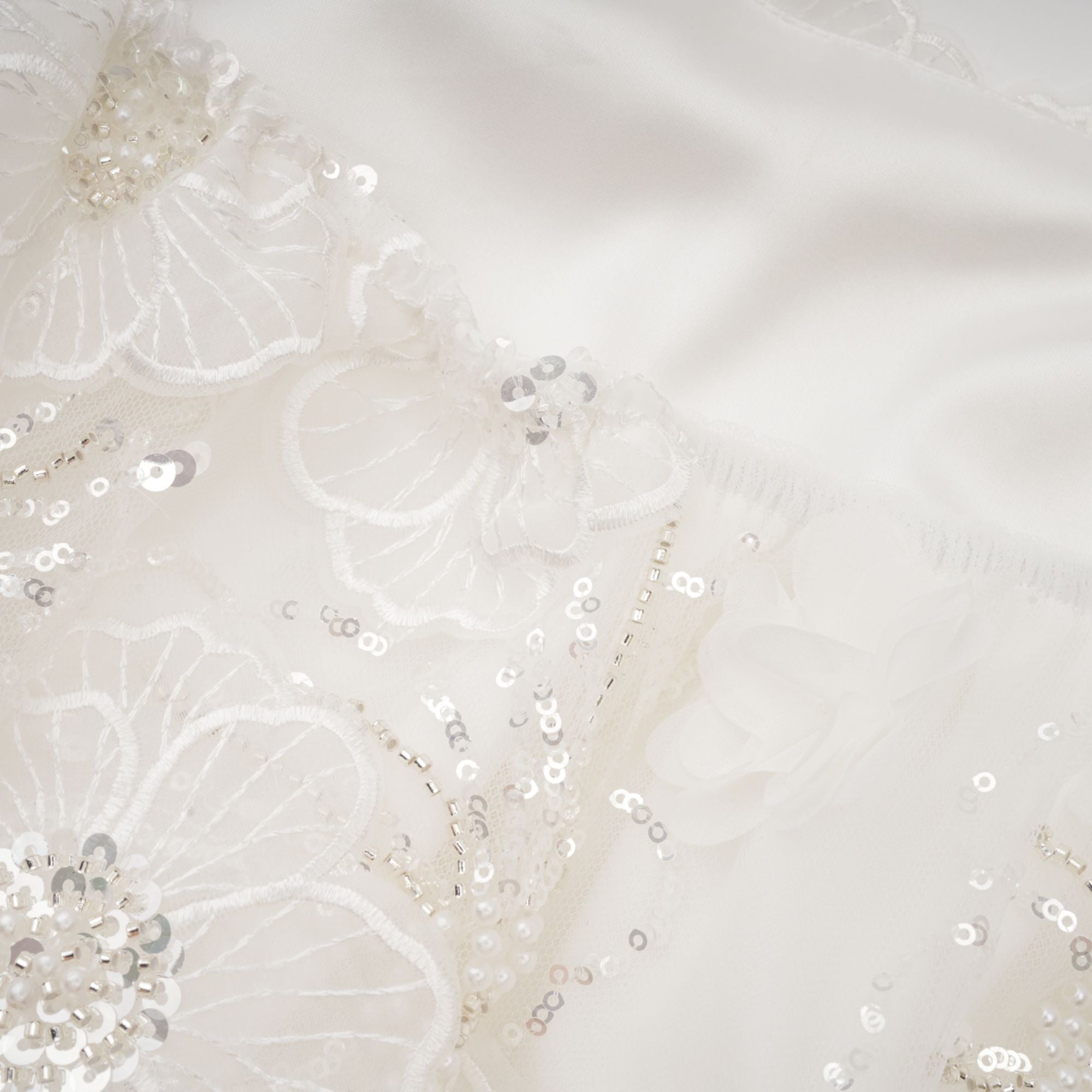 Suzette Crystal-Embellished Floral Mini Dress