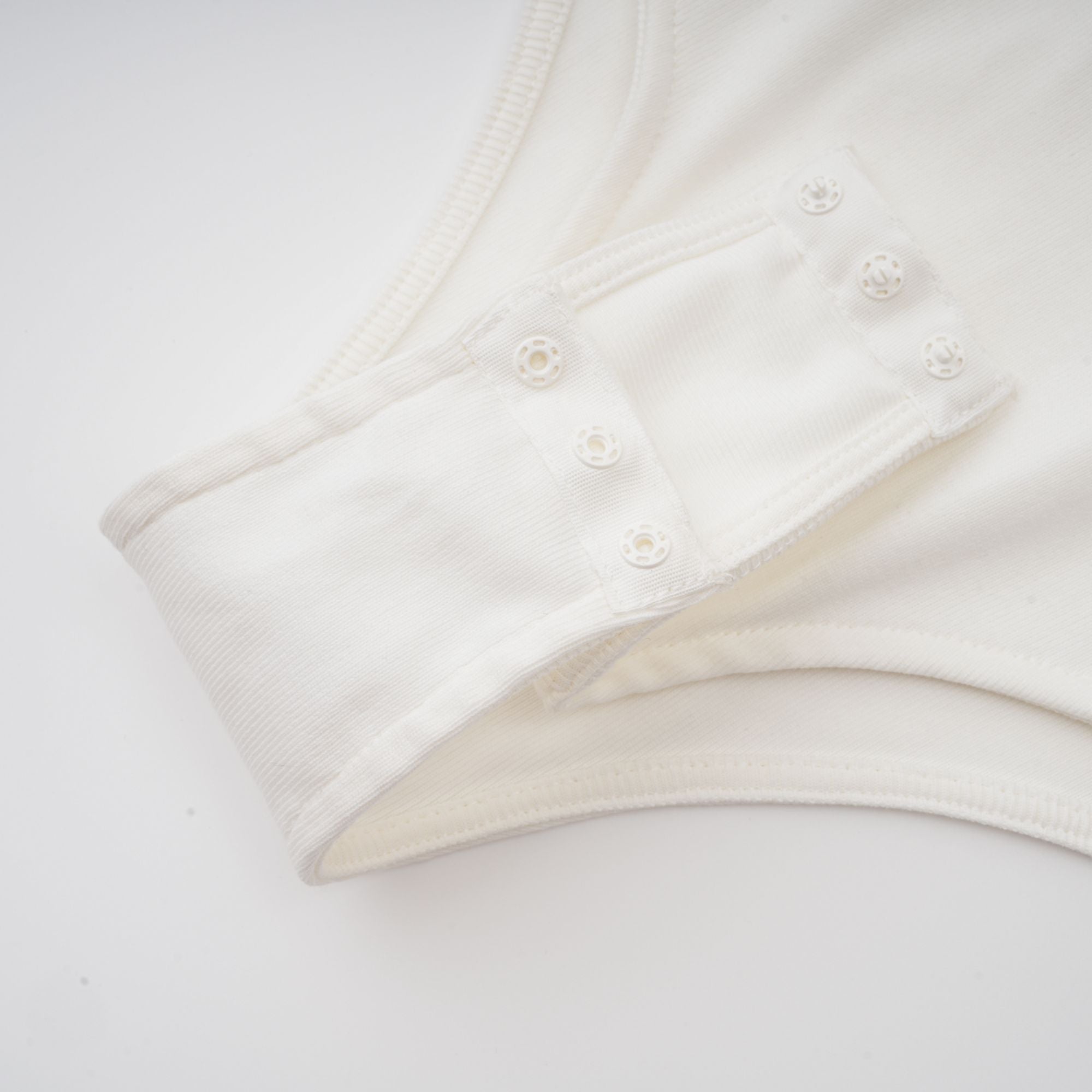Fleur White Boned-Design Bodysuit