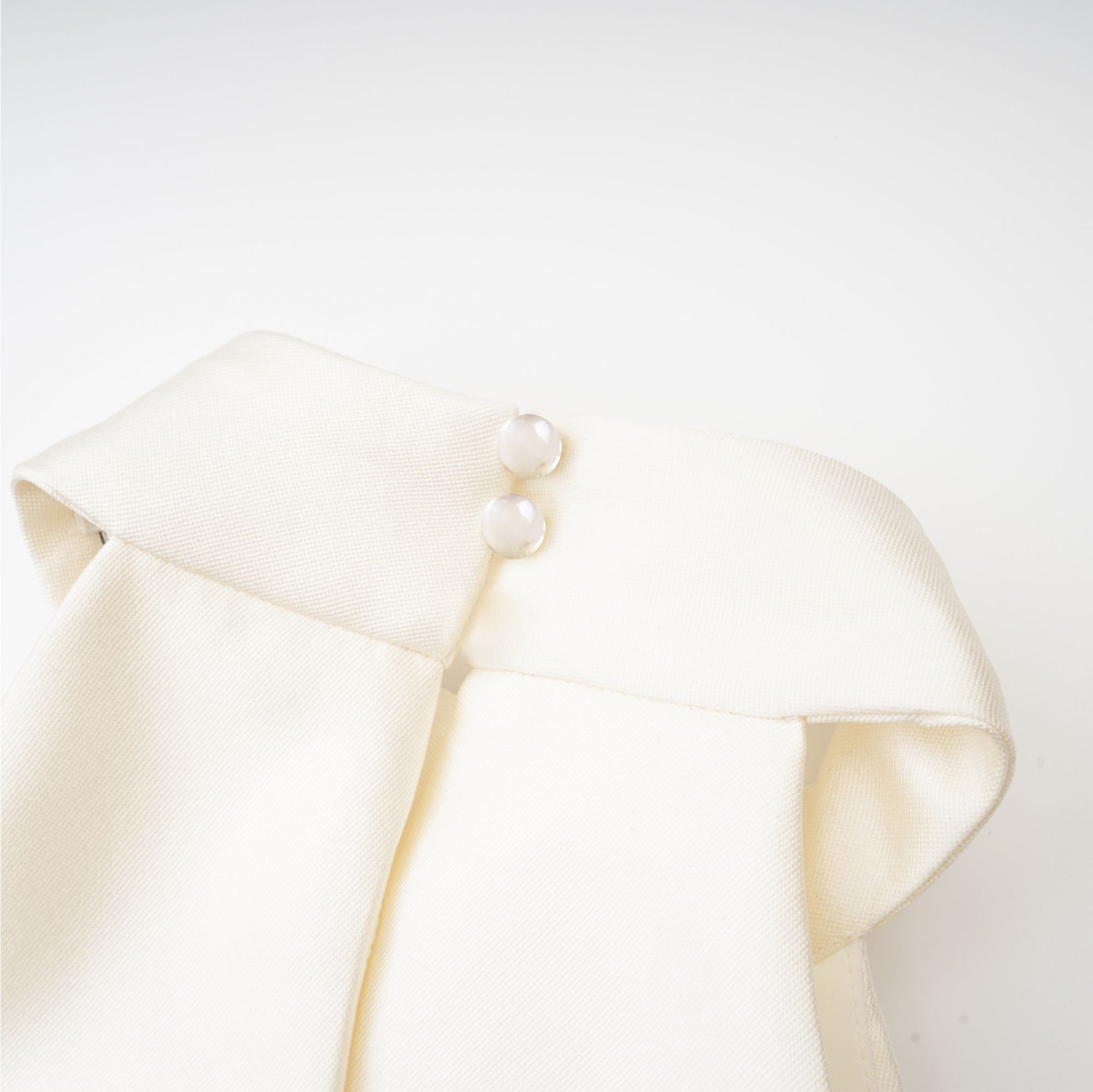 Manon white top & skirt matching set