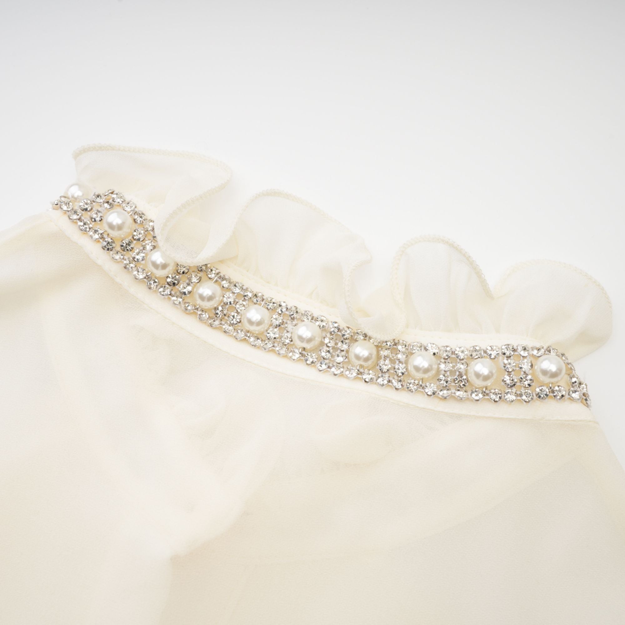 Ruffled Embellished Shirt