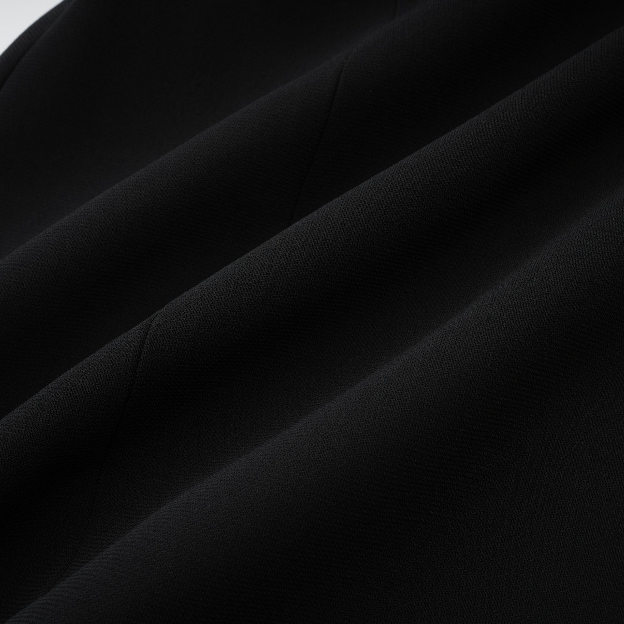 Celina Black Long-Sleeved Dress