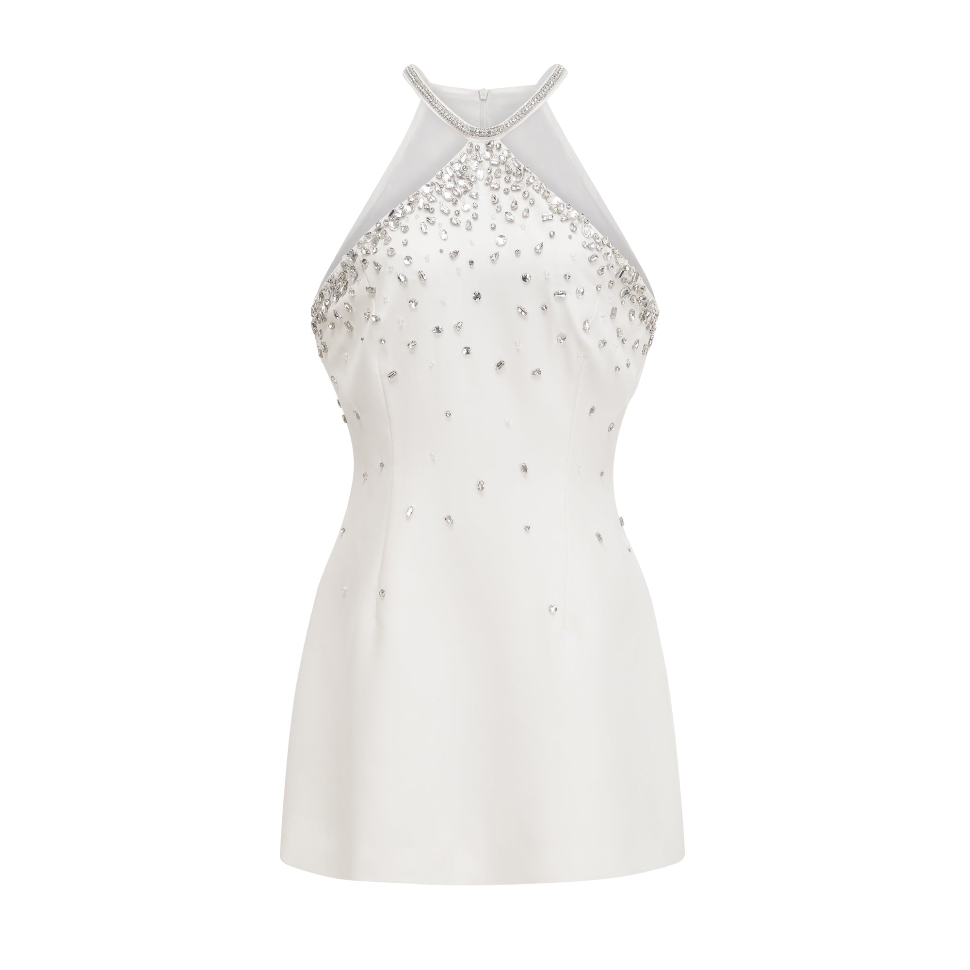 Embellished Mini Dress