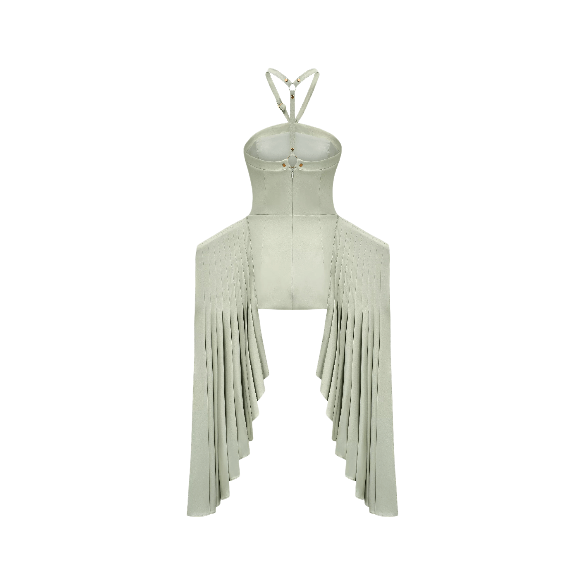ae-NMIXX layered-hemline mini dress - itsy, it‘s different