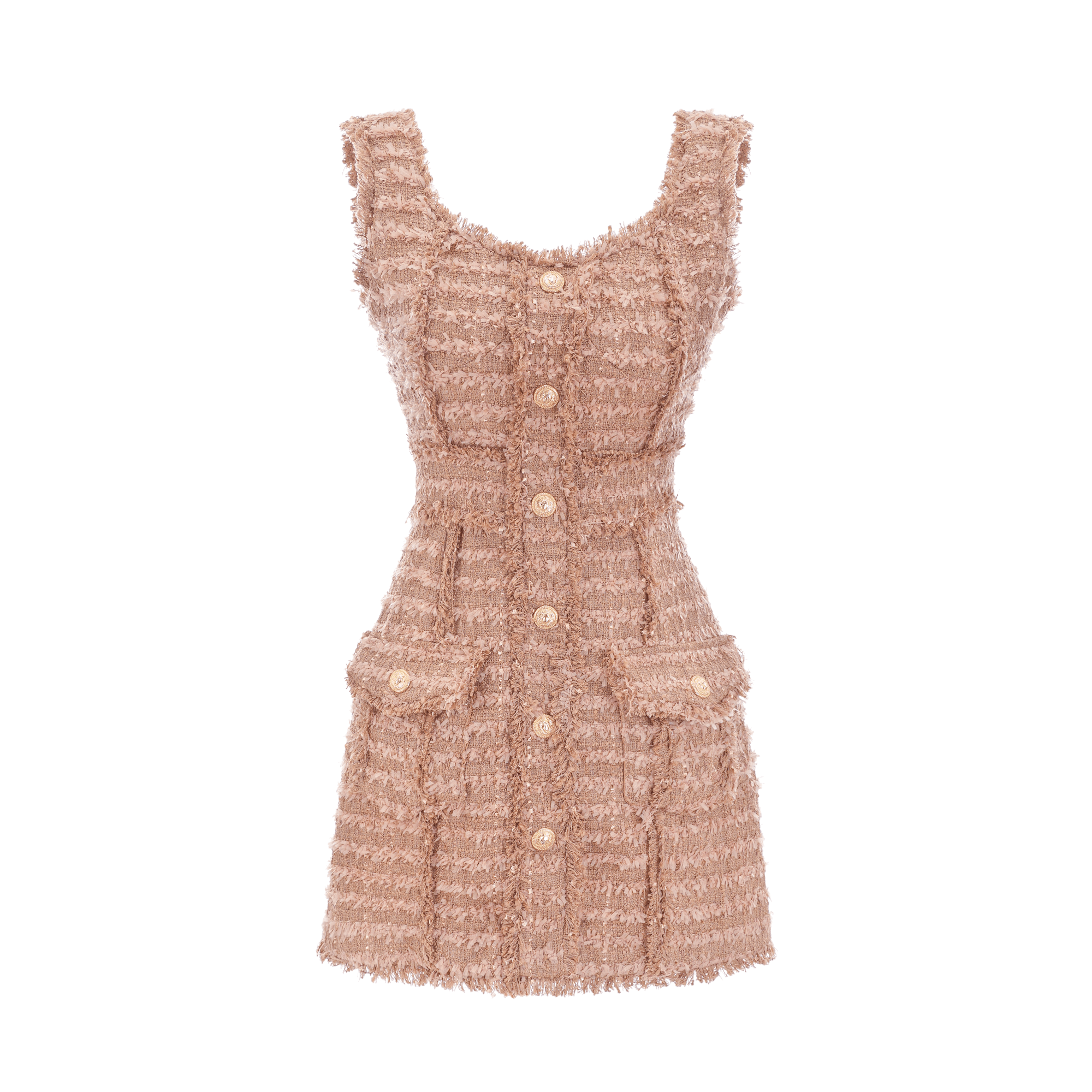 Liane tweed button-down fastening dress - Miss Rosier - Women's Online Boutique